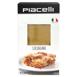 PIACELLI LASAGNA SHEET PASTA, 500 G