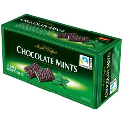 MAITRE MINT CHOCOLATE BARS WITH DARK CHOCOLATE IN A BOX, 200 G