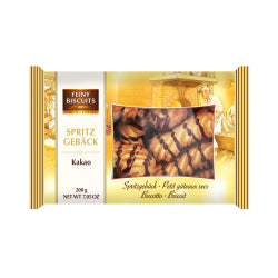 BISCUITS WITH CHOCOLATE GLAZE, FEINY BISCUITS, 200 G