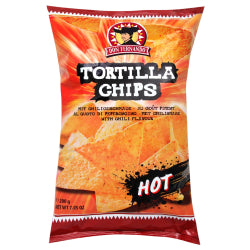 TORTILLA CHIPS WITH CHILI FLAVOR DON FERNANDO, 200 G
