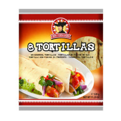 TORTILA BREADS DON FERNANDO 8 X 20 CM, 320 G