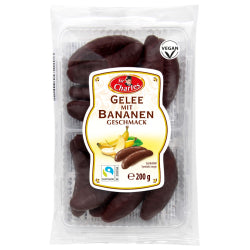 JELLY CANDY WITH CHOCOLATE AND BANANA FLAVOR, SIR CHARLES, 200 G