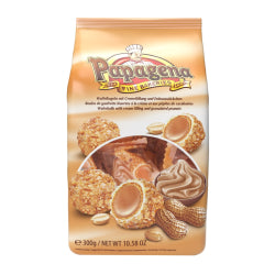 PAPAGENA WAFFLE BALLS WITH PEANUTS, 300 G