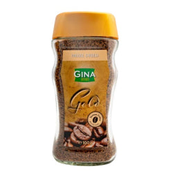 РАЗТВОРИМО КАФЕ GINA GOLD, БУРКАН 100 Г
