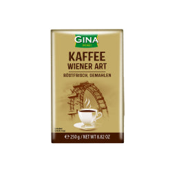 GROUND COFFEE - GINA, 250 G