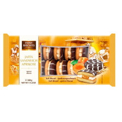 JAFFA BISCUITS SANDWICH WITH APRICOT CREAM, 380 G