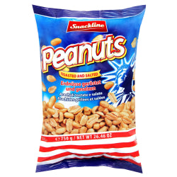 SNACKLINE ROASTED PEANUTS WITH SALT, 750 G