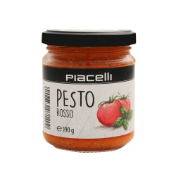 PIACELLI ROSSO PESTO SAUCE, 190 G
