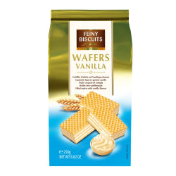 МИНИ ВАФЛИ С КРЕМ ВАНИЛИЯ FEINY, 250 Г.