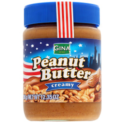 GINA CREAM PEANUT BUTTER, 350 G