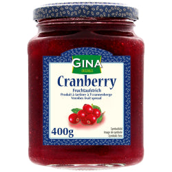 КОНФИТЮР ОТ ЧЕРВЕНА БОРОВИНКА GINA, 400 Г.