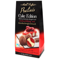 CAKE EDITION PRALINES WITH RASPBERRIES AND DARK CHOCOLATE, 148 G