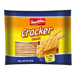 CRACKERS WITH SALT CLASSIC, SNACKLINE 200 G