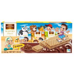 FEINY CHILDREN'S WAFFLES WITH CHOCOLATE CREAM, 225 G