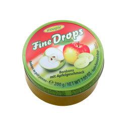 WOOGIE APPLE FLAVOR CANDY, METAL BOX, 200 G