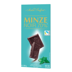 DARK CHOCOLATE 70% MINT NOIR, 100 G