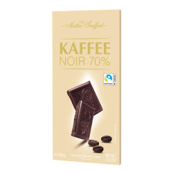 DARK CHOCOLATE 70% CAFFE NOIR, 100 G