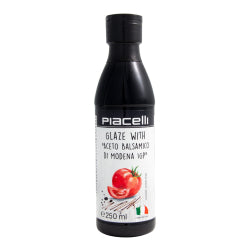 BALSAMIC VINEGAR GLAZE DI MODENA PIACELLI, 250 ML