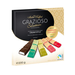 GRAZIOSO CREAMY STYLE MINI CHOCOLATES 200 yrs