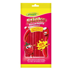 WOOGIE STRAWBERRY FLAVOR GUM, 80 G