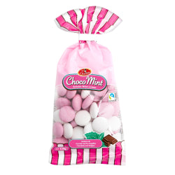 CHOCO MINT CHOCOLATE CANDY/DRAGES, 150 G