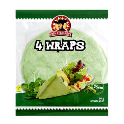CAKES/TORTILAS WITH SPINACH DON FERNANDO 4x25 CM, 240 G