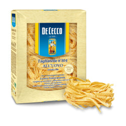 Паста De Cecco Tagliatelle С Яйца №104, 250 Г.
