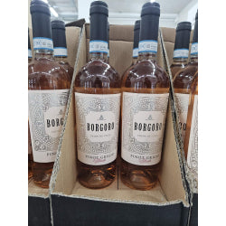 Вино Розе Pinot Grigio Doc Blush 12%,Borgoro 0.75 Л.