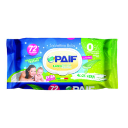Мокри Кърпички Paif Baby Aloe Vera 72 Бр.
