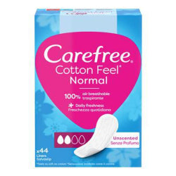 Дамски Превръзки Carefree Normal Памук 44 Бр.